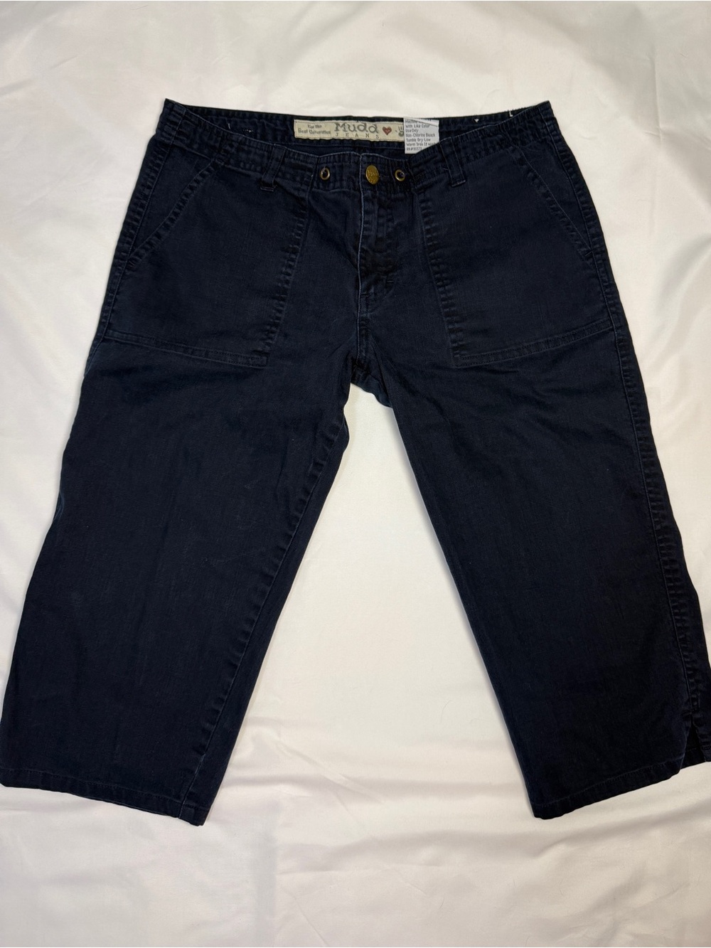 Vintage Y2K Mudd denim capri